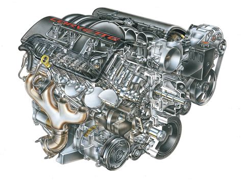 1998 Chevrolet Corvette engine