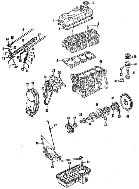 1998 Chevrolet Tracker engine