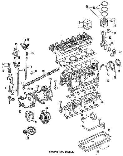 1998 Dodge Ram 3500 engine