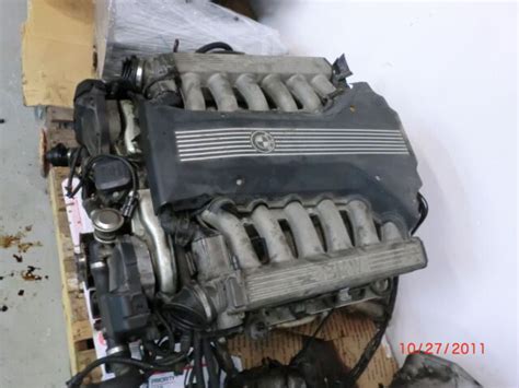 1999 Bmw 750il engine