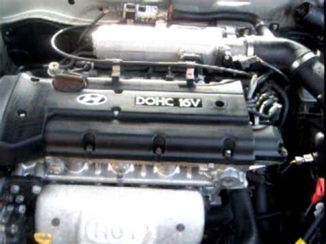 1999 Hyundai Tiburon engine