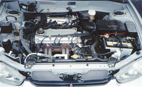 1999 Mitsubishi Mirage engine