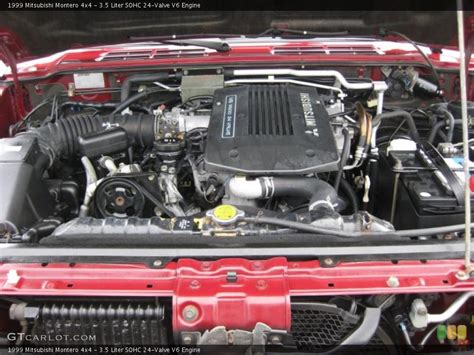 1999 Mitsubishi Montero engine