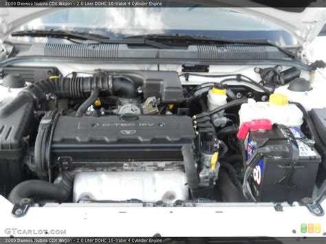 2000 Daewoo Nubira engine