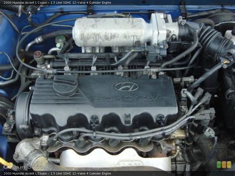 2000 Hyundai Accent engine