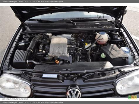 2000 Volkswagen Cabrio engine