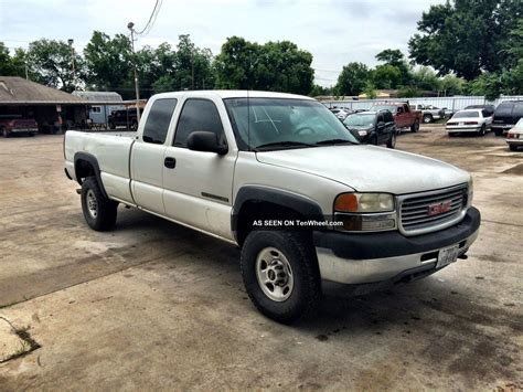 2001 Gmc Sierra 2500 hd