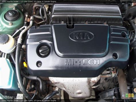 2002 Kia Rio engine