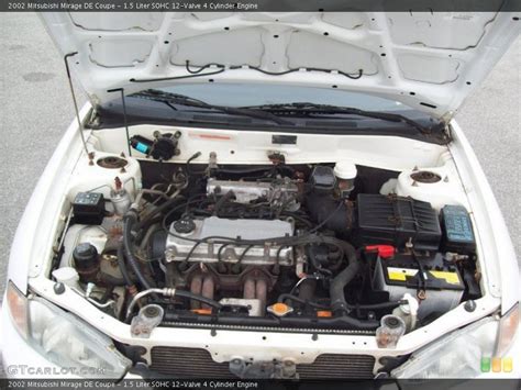 2002 Mitsubishi Mirage engine