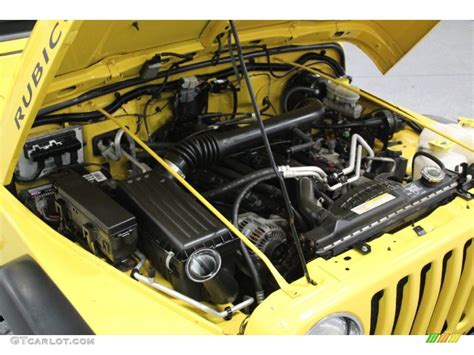 2004 Jeep Wrangler engine