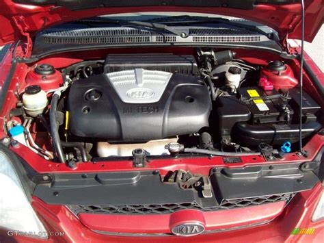 2004 Kia Rio cinco engine