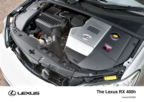 2005 Lexus Rx400h engine