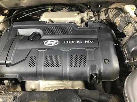 2007 Hyundai Tucson engine