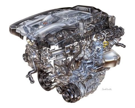 2008 Cadillac Cts engine