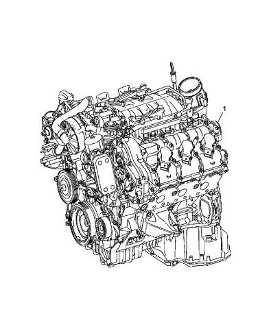 2008 Dodge Sprinter 3500 engine