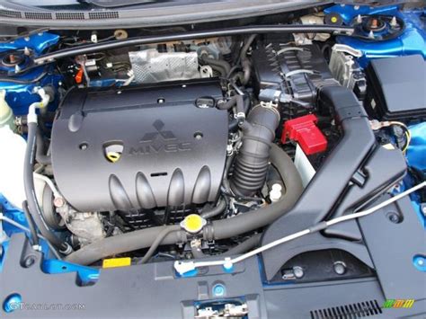 2009 Mitsubishi Lancer engine