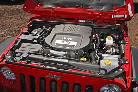 2012 Jeep Wrangler engine