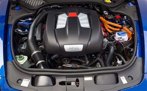 2012 Porsche Panamera s e-hybrid engine