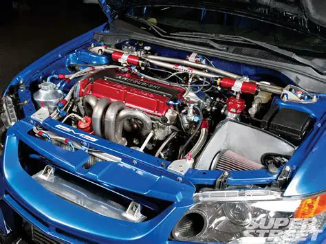 2014 Mitsubishi Lancer evolution engine