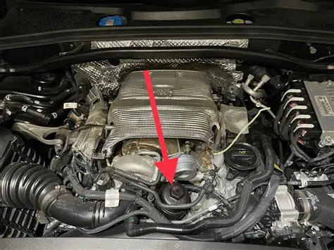 2017 Porsche Macan s engine