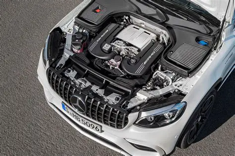 2018 Mercedes-benz Amg glc63 engine