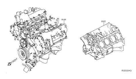 2019 Nissan Nv3500 engine