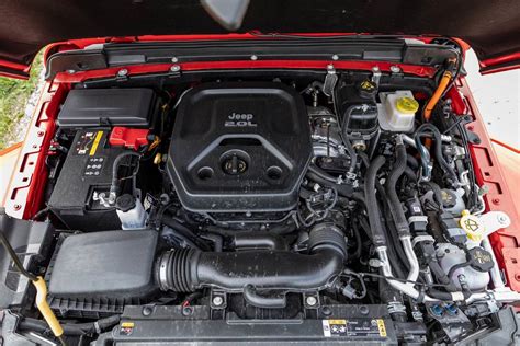 2021 Jeep Wrangler engine