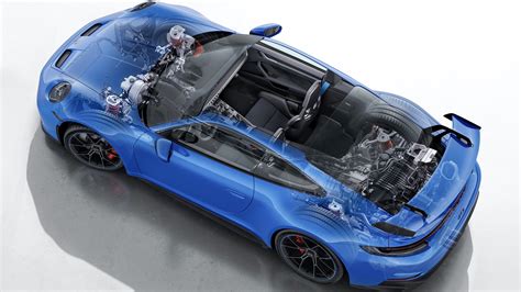 2022 Porsche 911 engine