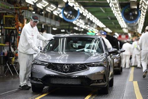 photo of Acura Integra car production