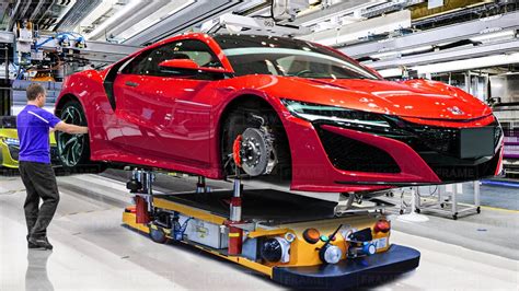 photo of Acura Nsx car production