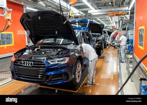 photo of Audi A3 car production