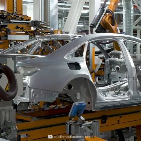 photo of Audi A8 car production