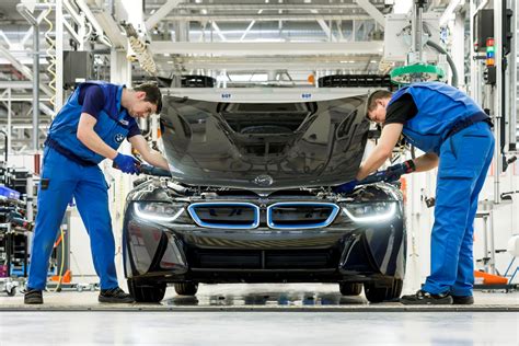 photo of Bmw I8 car production