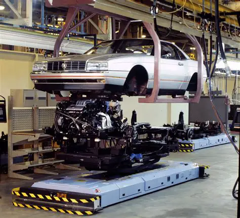 photo of Cadillac Allante car production