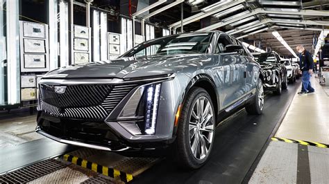 photo of Cadillac Lyriq car production