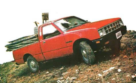 photo of Chevrolet Luv pick up car production