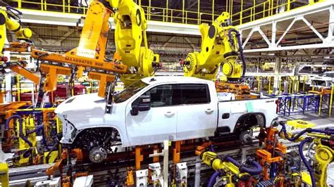 photo of Chevrolet Silverado car production