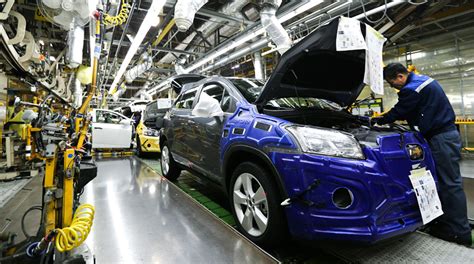 photo of Chevrolet Trax car production