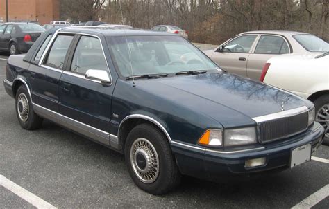 photo of Chrysler Lebaron car production