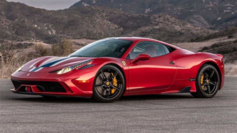 photo of Ferrari 458 speciale car production