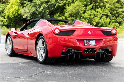 Ferrari 458 spider 2014 photo