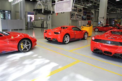 photo of Ferrari 458 car production