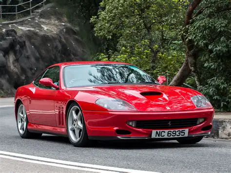 photo of Ferrari 550 maranello car production