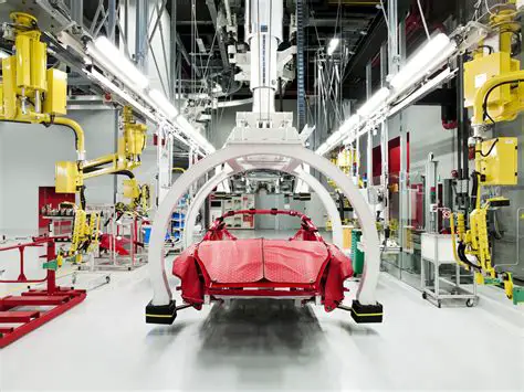 photo of Ferrari California car production