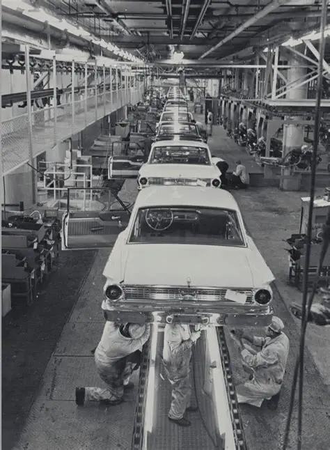 photo of Ford Fairlane car production