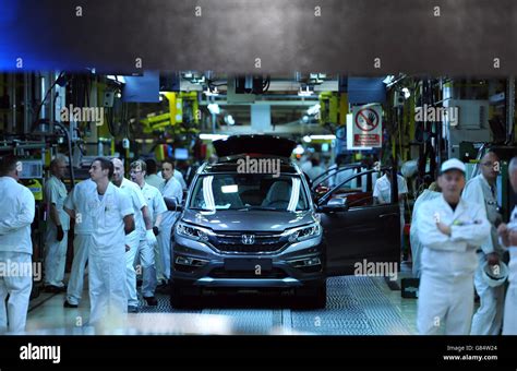 photo of Honda Cr-v car production