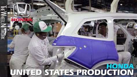 photo of Honda Ridgeline car production