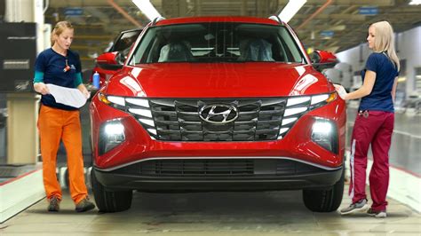 photo of Hyundai Tucson car production