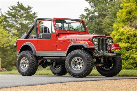 photo of Jeep Cj7 car production