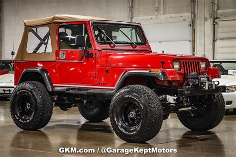 photo of Jeep Wrangler yj car production